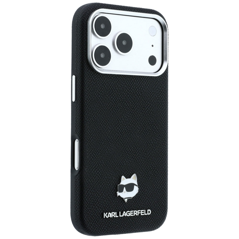 Husa de protectie Karl Lagerfeld compatibil cu iPhone 18 Pro Max / iPhone 17 Pro Max, Negru