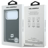 Husa de protectie Karl Lagerfeld compatibil cu iPhone 18 Pro Max / iPhone 17 Pro Max, Negru