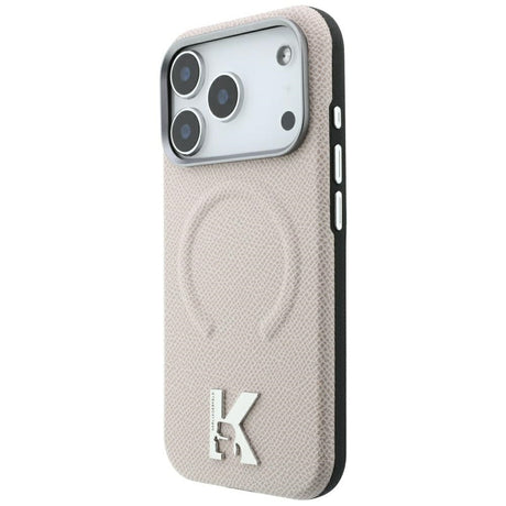 Husa de protectie Karl Lagerfeld compatibil cu iPhone 17 Pro Max / iPhone 18 Pro Max, Bej