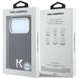 Husa de protectie Karl Lagerfeld compatibil cu iPhone 18 Pro / iPhone 17 Pro, Bordo