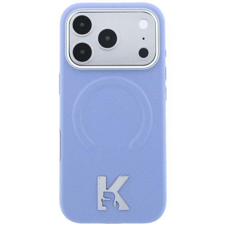 Husa de protectie Karl Lagerfeld compatibil cu iPhone 18 Pro Max / iPhone 17 Pro Max, Albastru