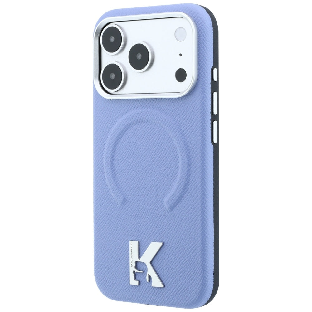 Husa de protectie Karl Lagerfeld compatibil cu iPhone 18 Pro Max / iPhone 17 Pro Max, Albastru
