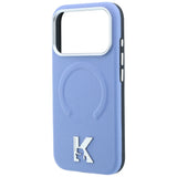 Husa de protectie Karl Lagerfeld compatibil cu iPhone 18 Pro Max / iPhone 17 Pro Max, Albastru