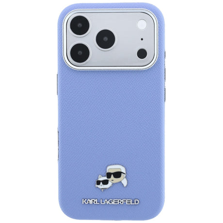 Husa de protectie Karl Lagerfeld compatibil cu iPhone 18 Pro / iPhone 17 Pro, Albastru