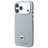 Husa de protectie Karl Lagerfeld compatibil cu iPhone 18 Pro Max / iPhone 17 Pro Max, Gri