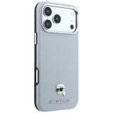 Husa de protectie Karl Lagerfeld compatibil cu iPhone 18 Pro Max / iPhone 17 Pro Max, Gri