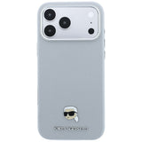 Husa de protectie Karl Lagerfeld compatibil cu iPhone 18 Pro Max / iPhone 17 Pro Max, Gri