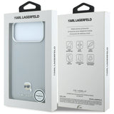 Husa de protectie Karl Lagerfeld compatibil cu iPhone 18 Pro Max / iPhone 17 Pro Max, Gri
