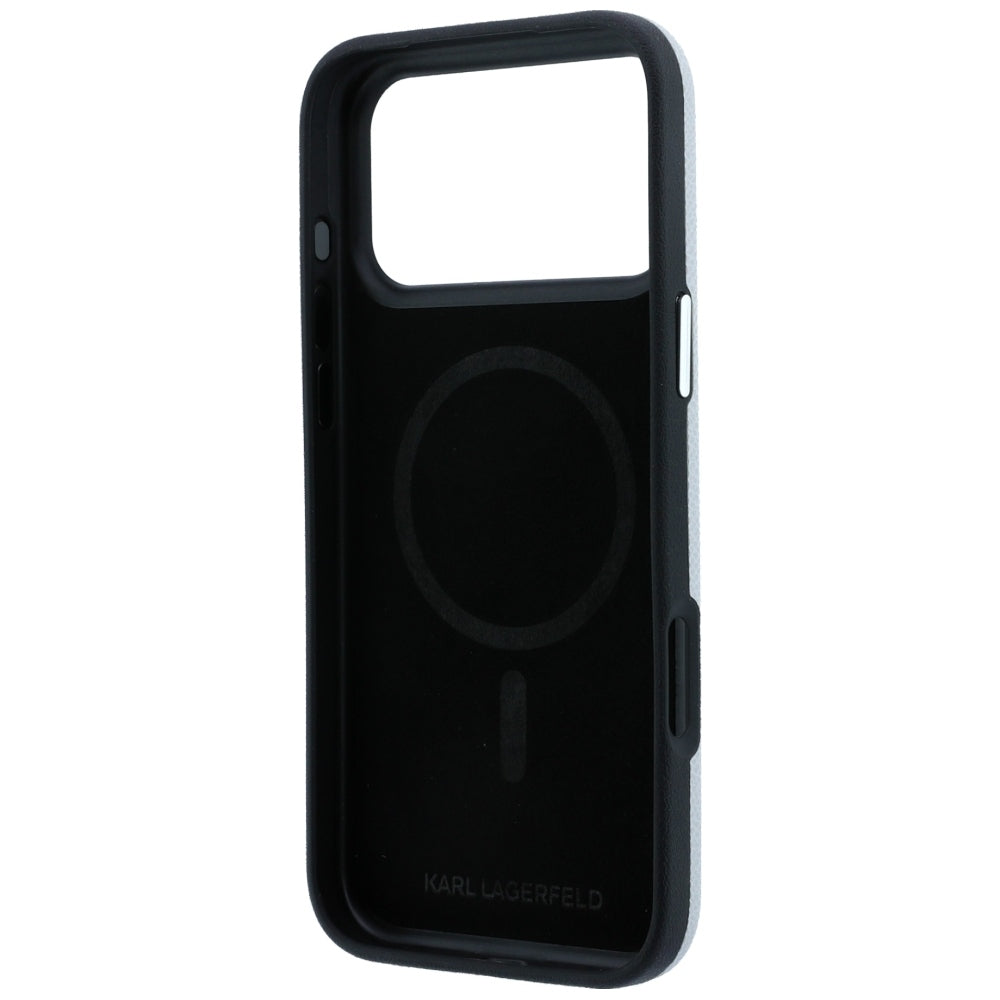 Husa de protectie Karl Lagerfeld compatibil cu iPhone 18 Pro Max / iPhone 17 Pro Max, Gri