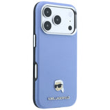 Husa de protectie Karl Lagerfeld compatibil cu iPhone 18 Pro Max / iPhone 17 Pro Max, Albastru