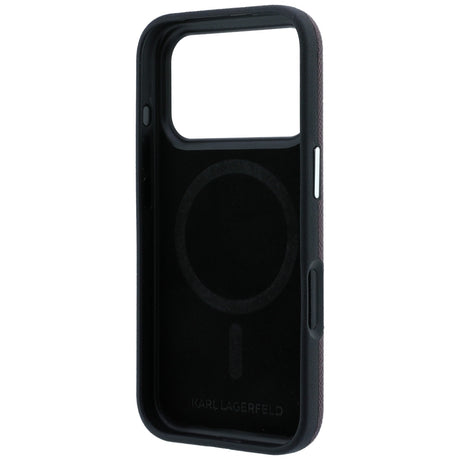 Husa de protectie Karl Lagerfeld compatibil cu iPhone 18 Pro Max / iPhone 17 Pro Max, Bordo