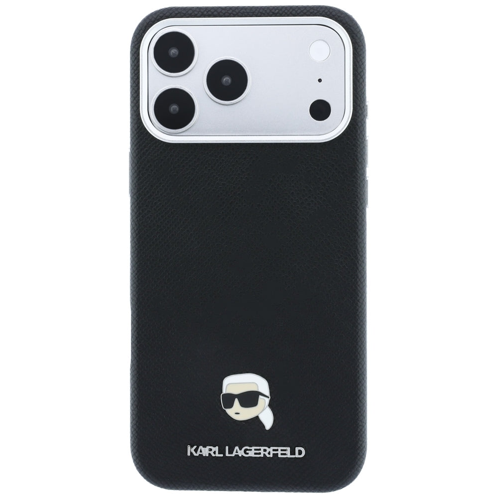 Husa de protectie Karl Lagerfeld compatibil cu iPhone 18 Pro / iPhone 17 Pro, Negru