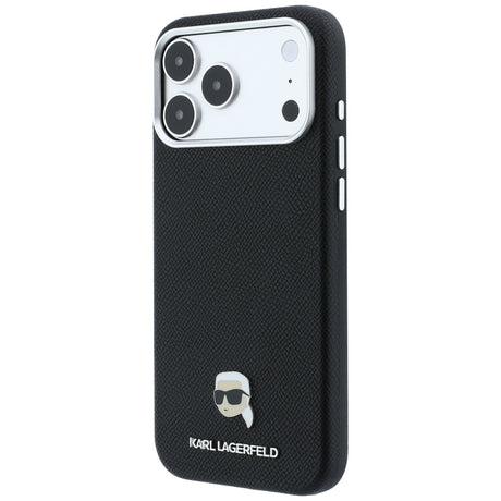 Husa de protectie Karl Lagerfeld compatibil cu iPhone 18 Pro / iPhone 17 Pro, Negru