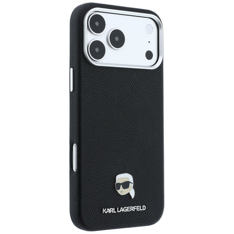 Husa de protectie Karl Lagerfeld compatibil cu iPhone 18 Pro / iPhone 17 Pro, Negru