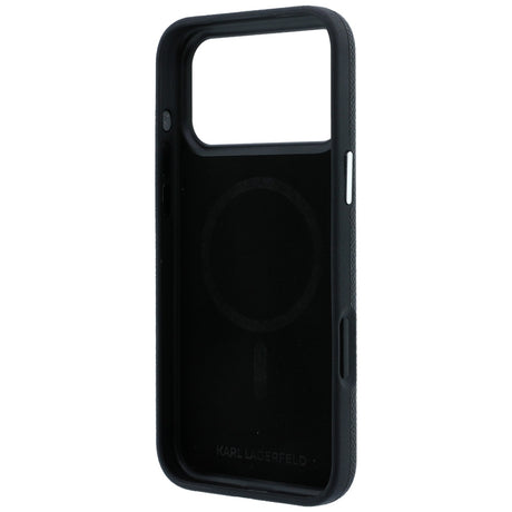 Husa de protectie Karl Lagerfeld compatibil cu iPhone 18 Pro / iPhone 17 Pro, Negru