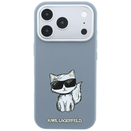 Husa de protectie Karl Lagerfeld compatibil cu iPhone 17 Pro Max / iPhone 18 Pro Max, Albastru