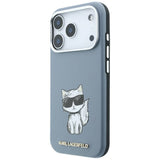 Husa de protectie Karl Lagerfeld compatibil cu iPhone 17 Pro Max / iPhone 18 Pro Max, Albastru