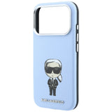 Husa de protectie Karl Lagerfeld compatibil cu iPhone 18 Pro Max / iPhone 17 Pro Max, Albastru