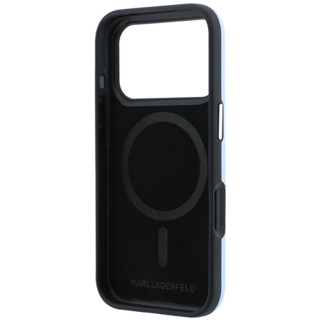Husa de protectie Karl Lagerfeld compatibil cu iPhone 18 Pro Max / iPhone 17 Pro Max, Albastru