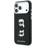 Husa de protectie Karl Lagerfeld Saffiano compatibil cu iPhone 17 Pro Max / iPhone 18 Pro Max, Negru