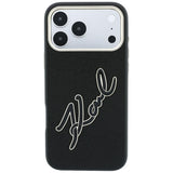 Husa de protectie Karl Lagerfeld compatibil cu iPhone 18 Pro Max / iPhone 17 Pro Max, Negru
