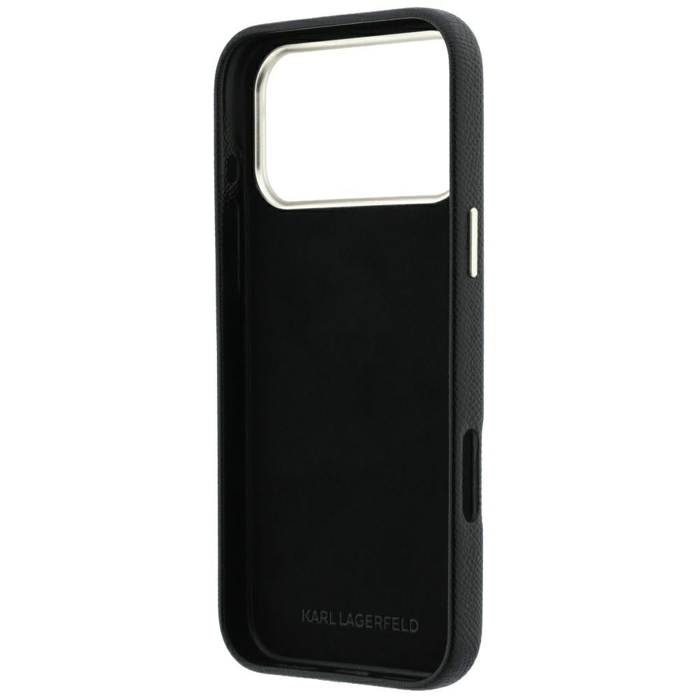 Husa de protectie Karl Lagerfeld compatibil cu iPhone 18 Pro Max / iPhone 17 Pro Max, Negru