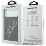Husa de protectie Karl Lagerfeld compatibil cu iPhone 18 Pro Max / iPhone 17 Pro Max, Negru