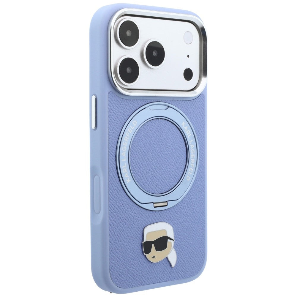 Husa de protectie Karl Lagerfeld compatibil cu iPhone 18 Pro Max / iPhone 17 Pro Max, Albastru