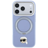 Husa de protectie Karl Lagerfeld compatibil cu iPhone 18 Pro Max / iPhone 17 Pro Max, Albastru