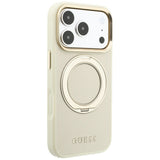 Husa de protectie Guess compatibil cu iPhone 17 Pro / iPhone 18 Pro, Bej