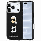 Husa de protectie Karl Lagerfeld Saffiano compatibil cu iPhone 18 Pro / iPhone 17 Pro, Negru
