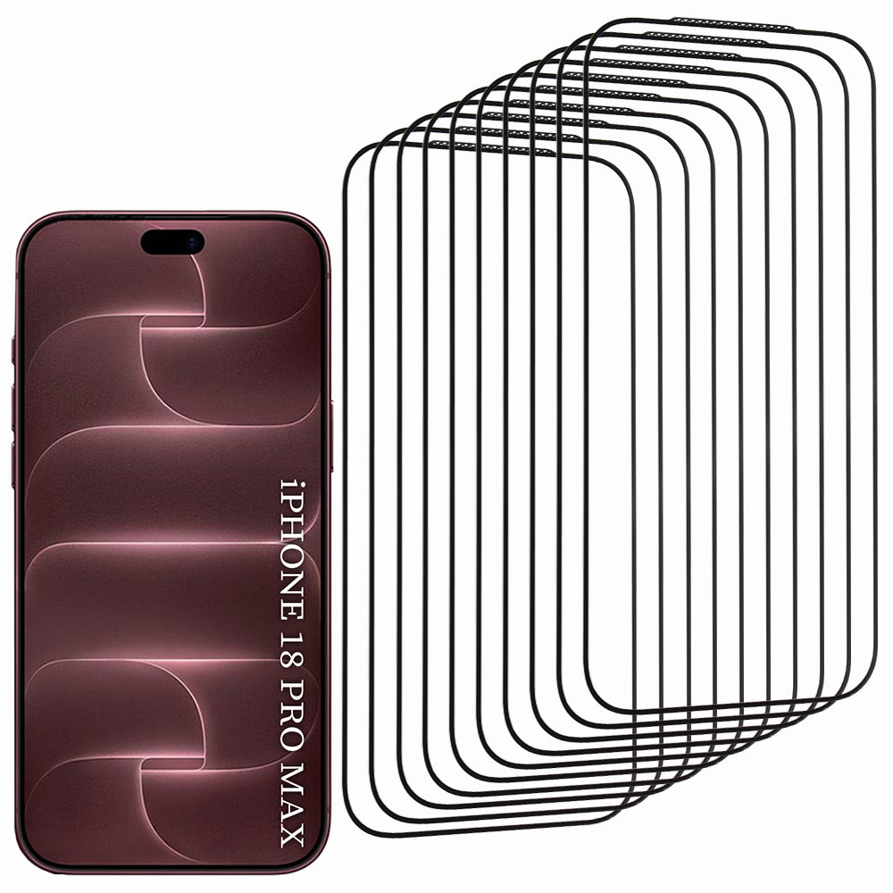 Folie de protectie Lito HD Pro compatibil cu iPhone 17 Pro Max / iPhone 18 Pro Max, Negru
