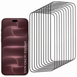 Folie de protectie Lito HD Pro compatibil cu iPhone 17 Pro Max / iPhone 18 Pro Max, Negru