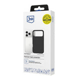 Husa de protectie 3mk Fortis MagCase compatibil cu iPhone 17 Pro / iPhone 18 Pro, Negru