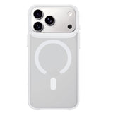 Husa de protectie 3mk Smoke MagCase compatibil cu iPhone 17 Pro Max / iPhone 18 Pro Max, Alb