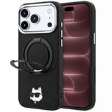 Husa de protectie Karl Lagerfeld compatibil cu iPhone 18 Pro Max / iPhone 17 Pro Max, Negru