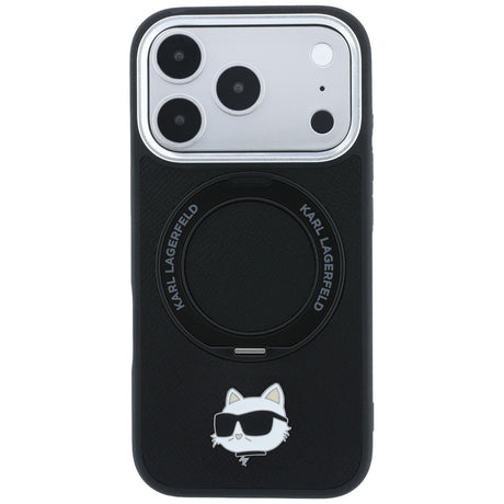Husa de protectie Karl Lagerfeld compatibil cu iPhone 18 Pro Max / iPhone 17 Pro Max, Negru