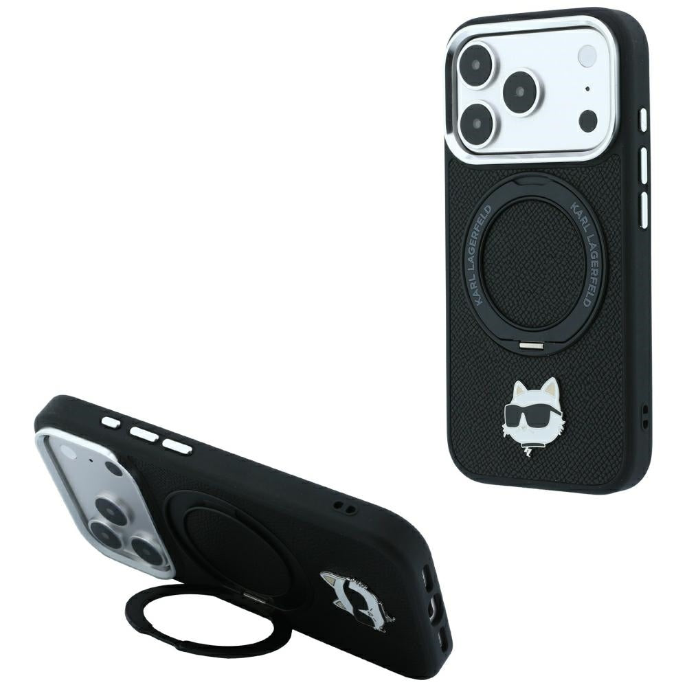 Husa de protectie Karl Lagerfeld compatibil cu iPhone 18 Pro Max / iPhone 17 Pro Max, Negru