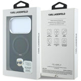 Husa de protectie Karl Lagerfeld compatibil cu iPhone 18 Pro Max / iPhone 17 Pro Max, Negru