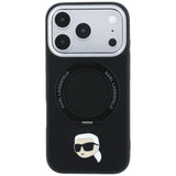 Husa de protectie Karl Lagerfeld compatibil cu iPhone 18 Pro Max / iPhone 17 Pro Max, Negru