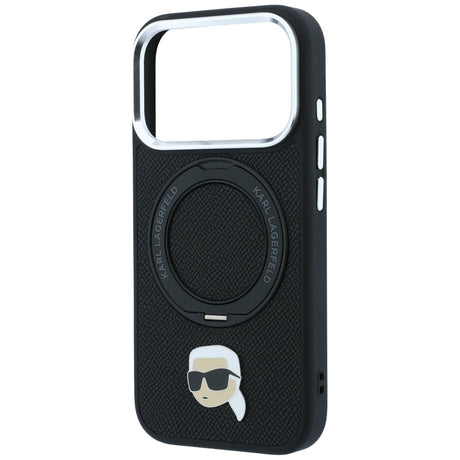 Husa de protectie Karl Lagerfeld compatibil cu iPhone 18 Pro Max / iPhone 17 Pro Max, Negru