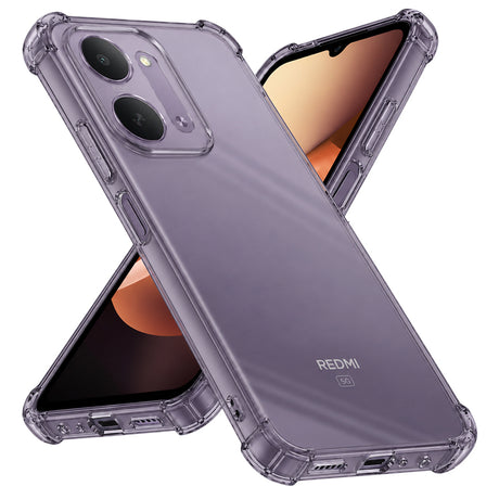 Techsuit védőtok Xiaomi Redmi 17C 5G telefonhoz, fekete