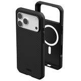 Husa de protectie UAG Dot MagSafe compatibil cu iPhone 17 Pro / iPhone 18 Pro, Negru