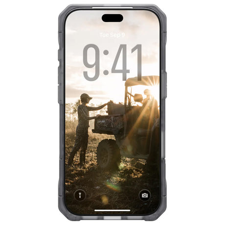 Husa de protectie UAG Monarch Pro compatibil cu iPhone 17 Pro / iPhone 18 Pro, Argintiu