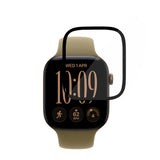 Folie de protectie smartwatch Techsuit compatibil cu Apple Watch 12 42mm, Negru