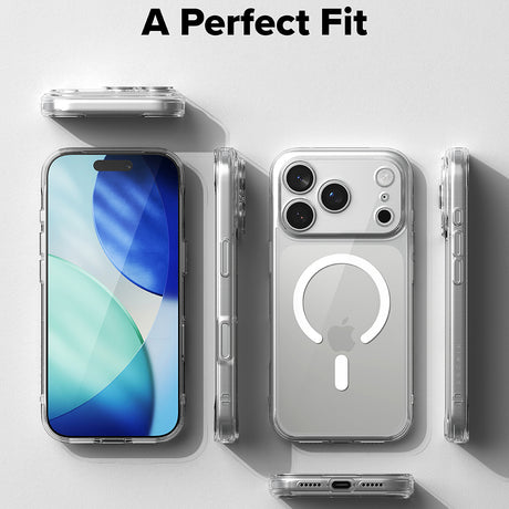 Ringke Fusion védőtok iPhone 18 Pro Max / iPhone 17 Pro Max készülékhez, átlátszó