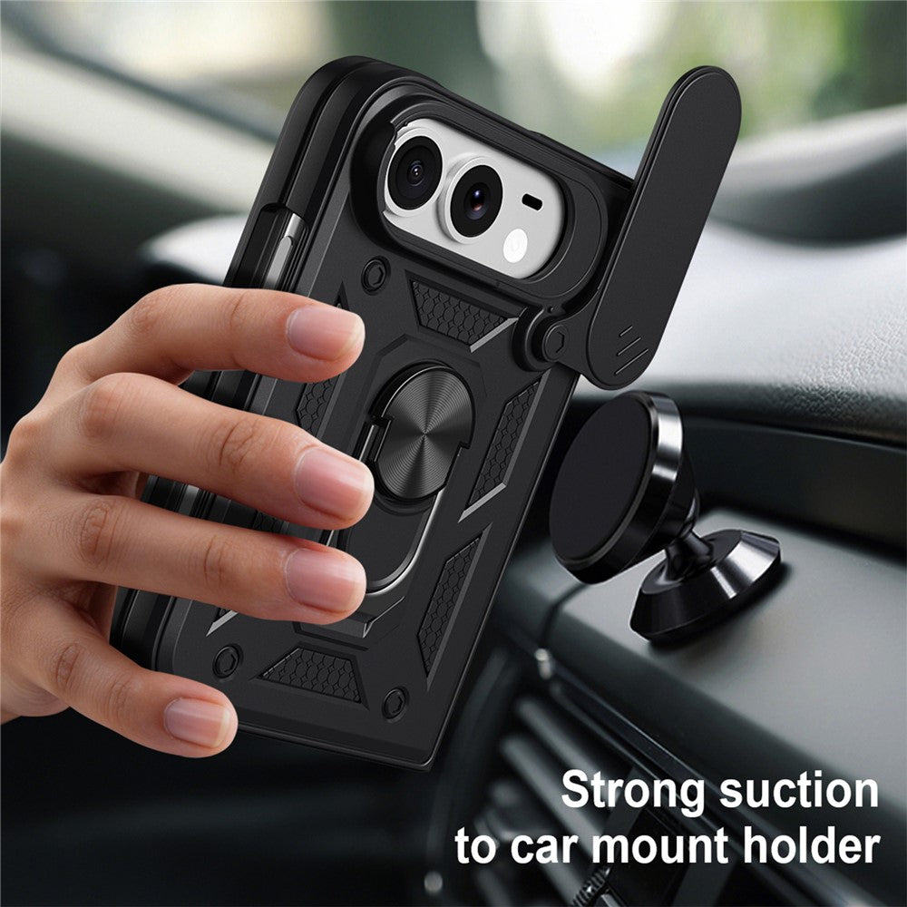Husa de protectie Techsuit CamShield Series compatibil cu iPhone Duo, Negru