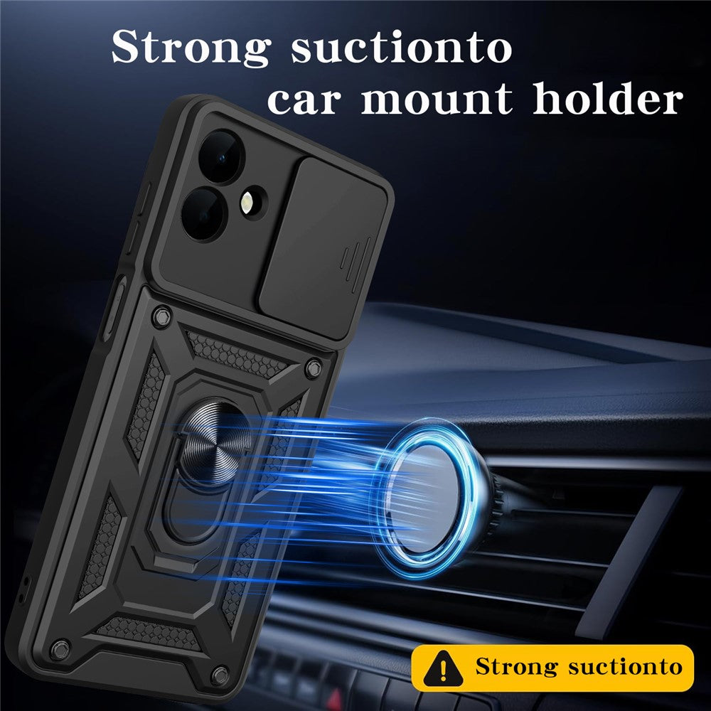 Husa de protectie Techsuit CamShield Series compatibil cu Samsung Galaxy A08 4G / A07 5G, Negru