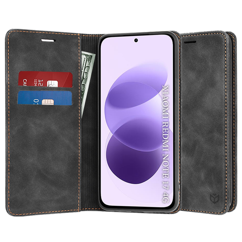 Husa de protectie Techsuit Confy Cover compatibil cu Xiaomi Redmi Note 17 4G / Redmi Note 17 5G, Negru