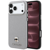 Husa de protectie Karl Lagerfeld compatibil cu iPhone 18 Pro Max / iPhone 17 Pro Max, Gri